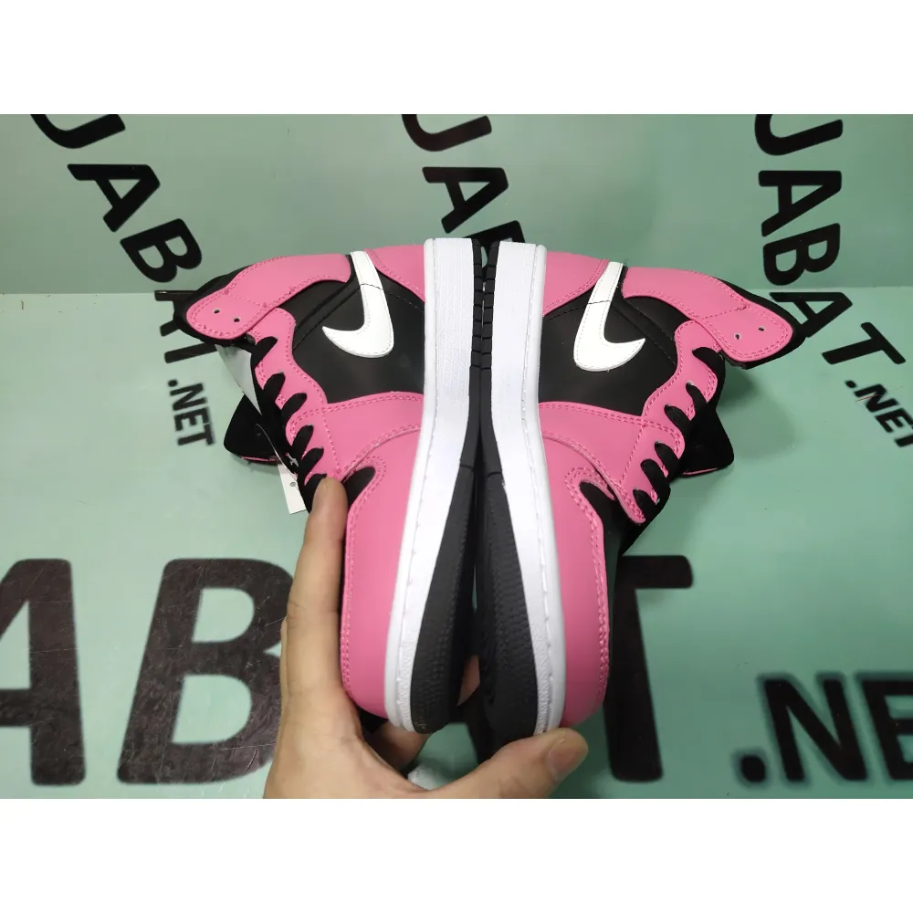 OG Air Jordan 1 Mid Pinksicle (GS),  555112-002