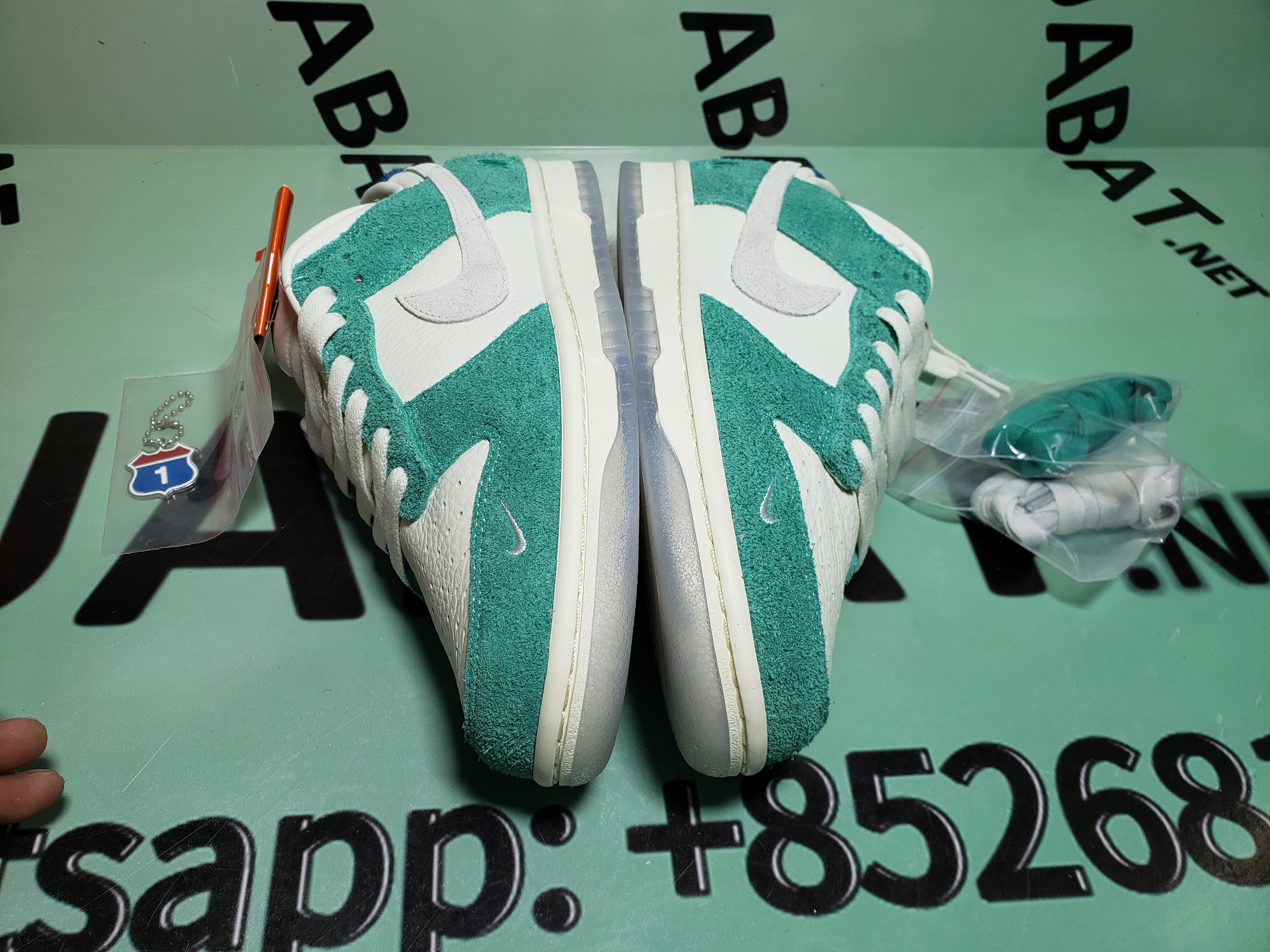 OG Dunk Low Kasina Neptune Green ,CZ6501-101