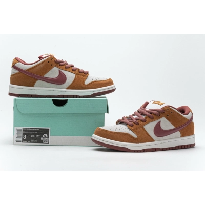 OG Dunk Low Pro Dark Russet Cedar ,BQ6817-202 01