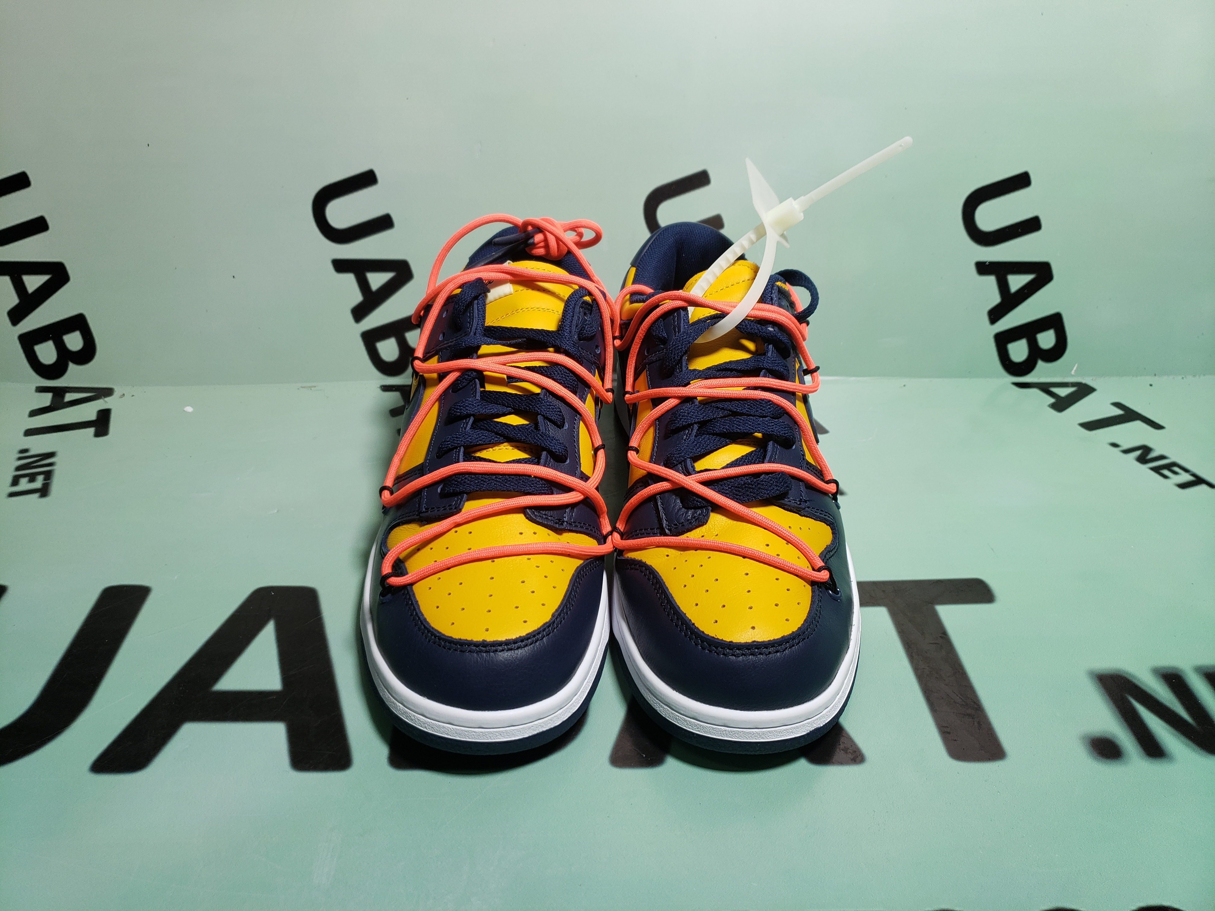OG Dunk Low Off-White University Gold Midnight Navy,CT0856-700