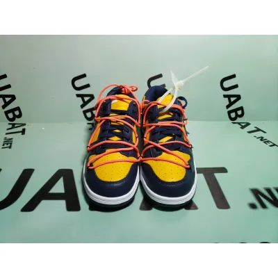 OG Dunk Low Off-White University Gold Midnight Navy,CT0856-700 02