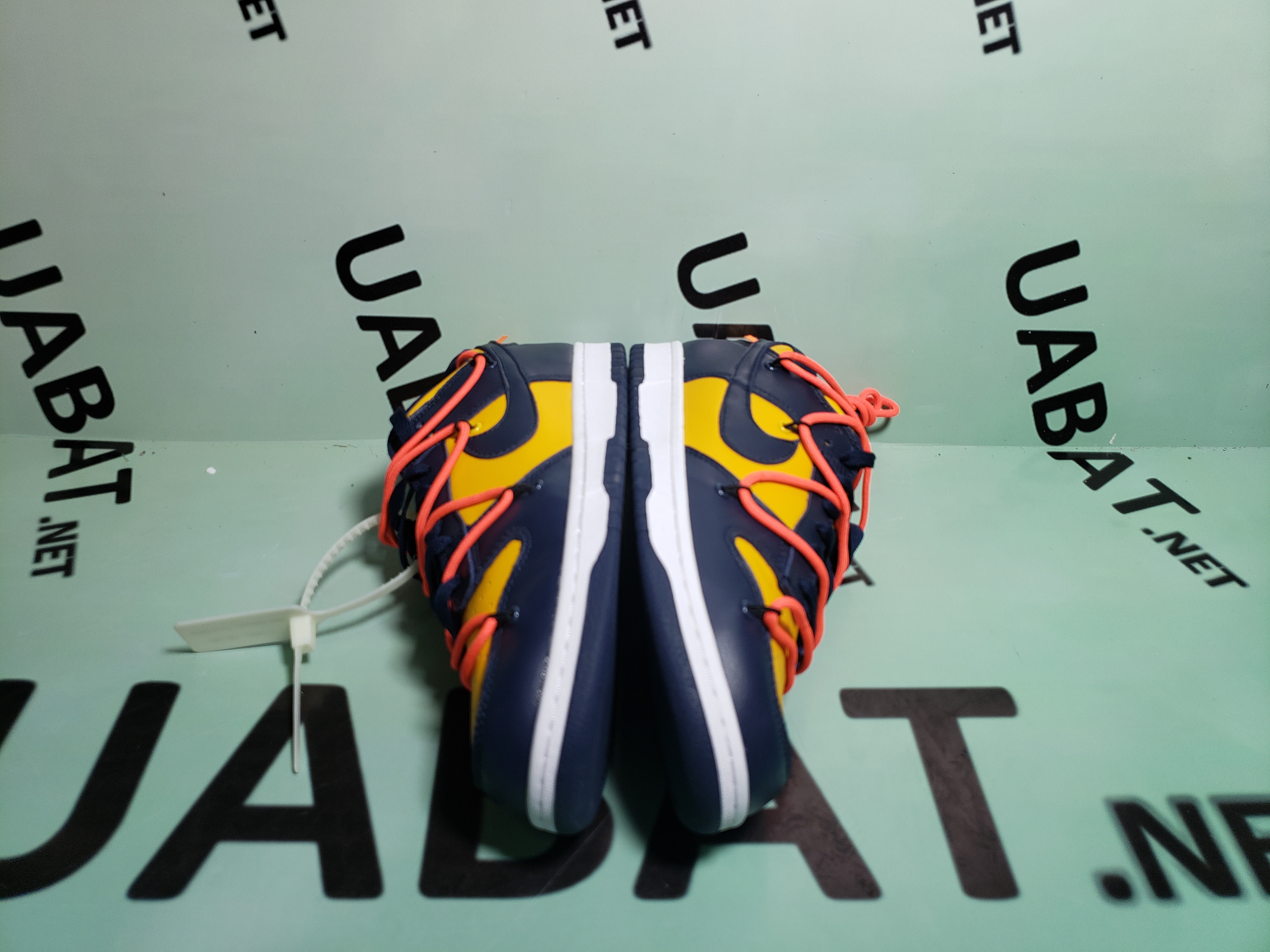 OG Dunk Low Off-White University Gold Midnight Navy,CT0856-700