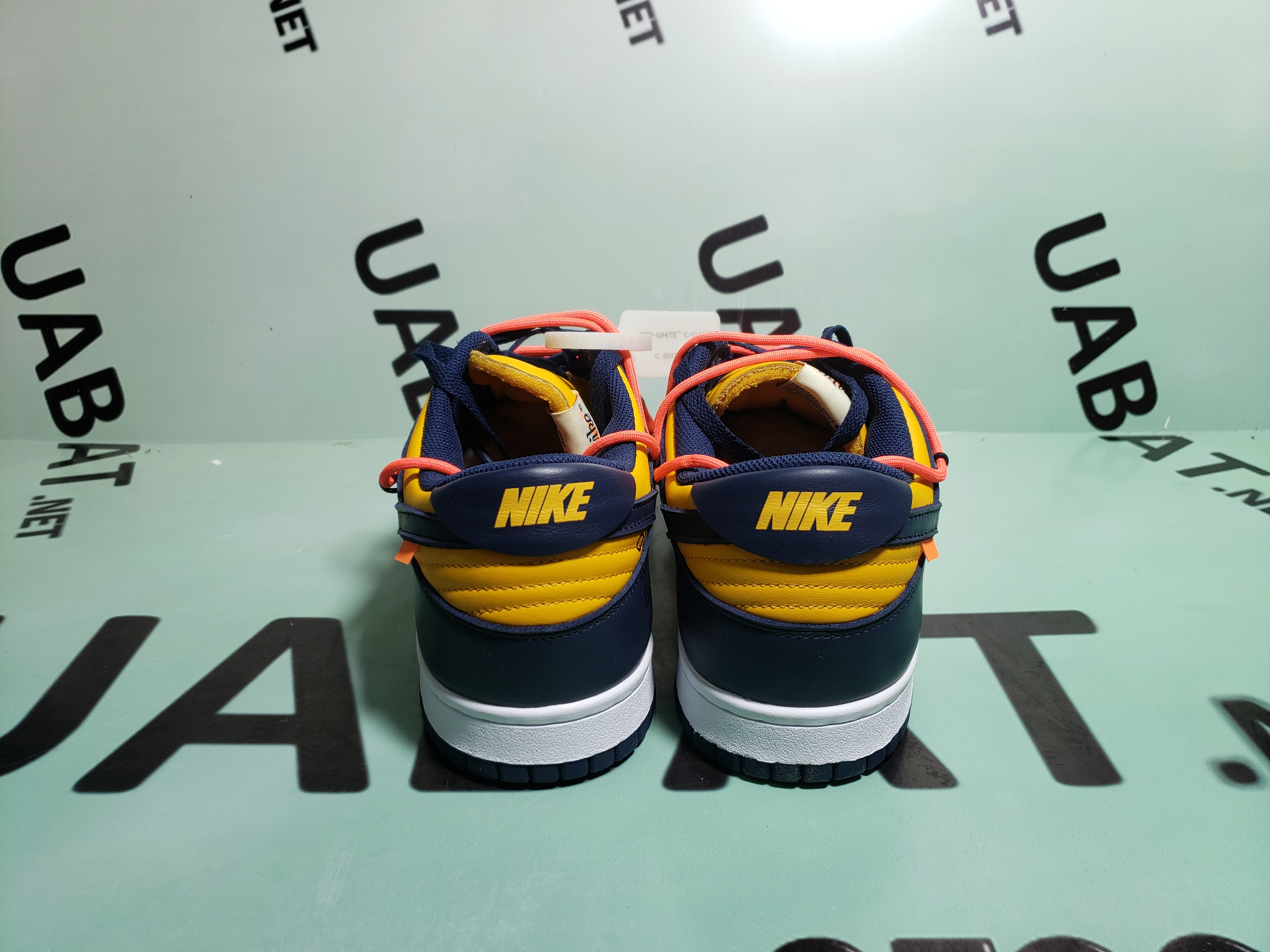 OG Dunk Low Off-White University Gold Midnight Navy,CT0856-700