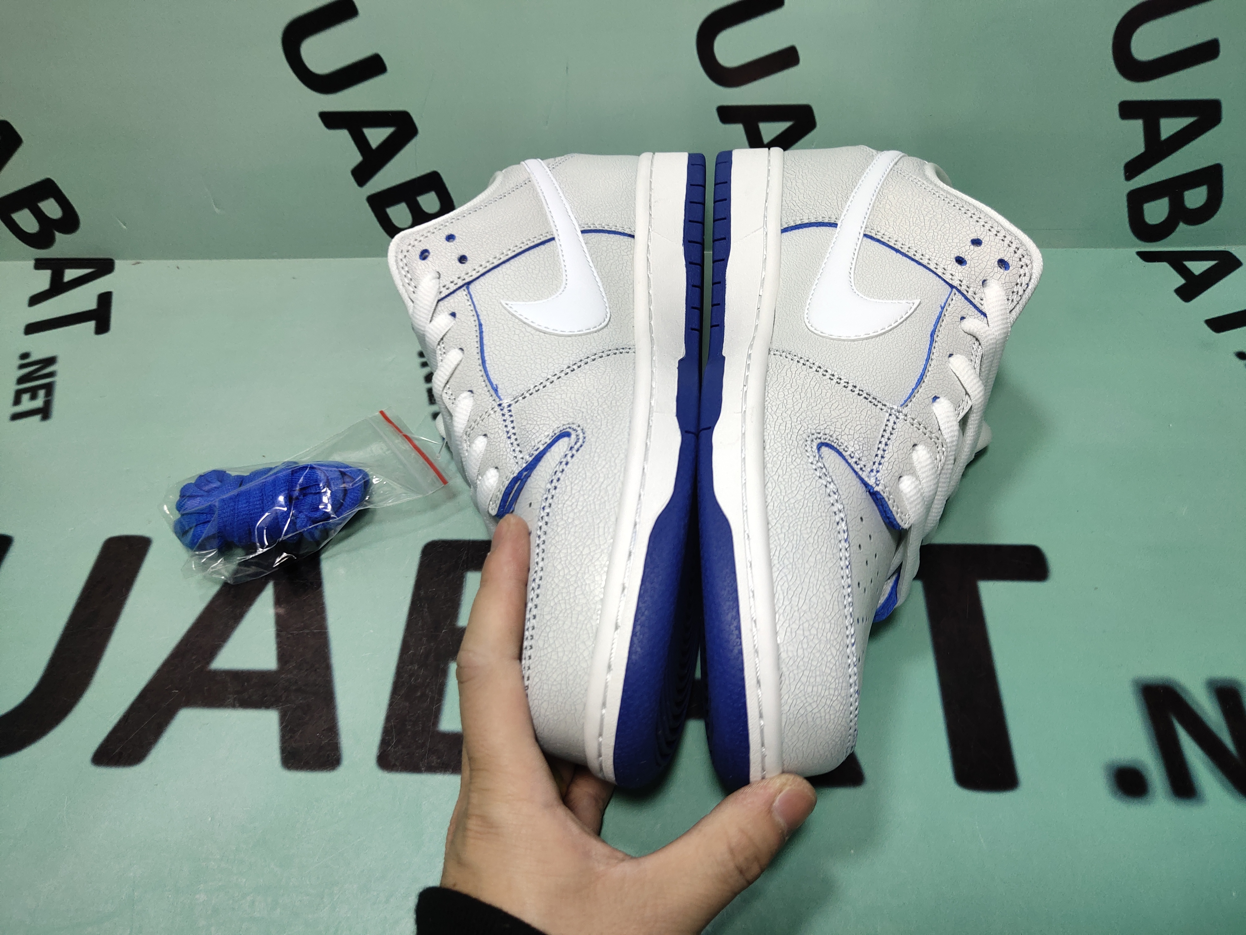 OG Dunk Low Premium White Game Royal,CJ6884-100