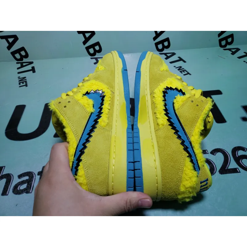 OG Dunk Low Grateful Dead Bears Opti Yellow,CJ5378-700