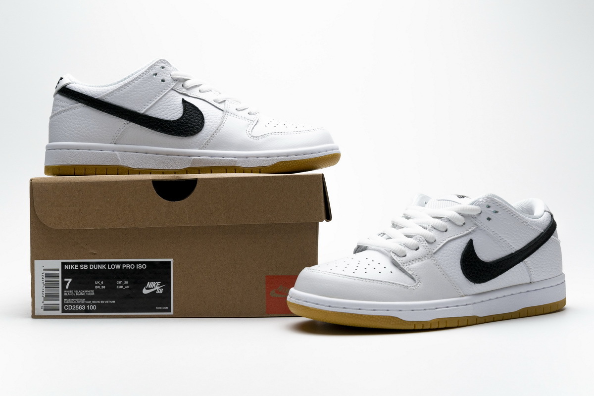 OG Dunk Low Orange Label White ,CD2563-100
