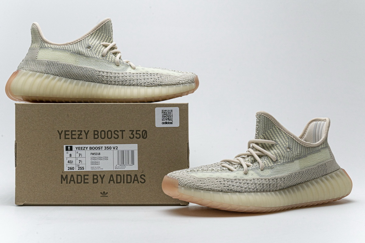 OG Yeezy Boost 350 V2 Citrin (Reflective),FW5318