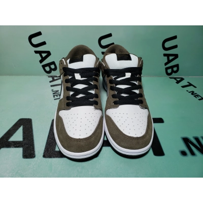 Uabat SB Dunk Low White Black Trail End Brown, 304292-102 02