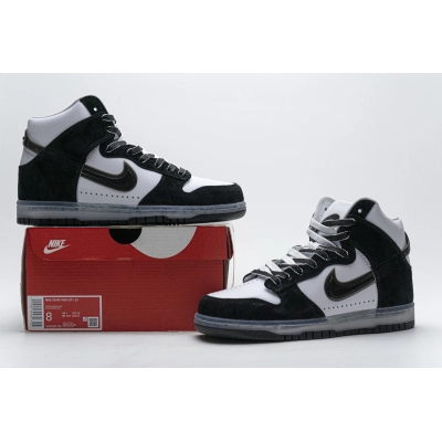 Uabat SB Dunk High Slam Jam White Black ,DA1639-101 01