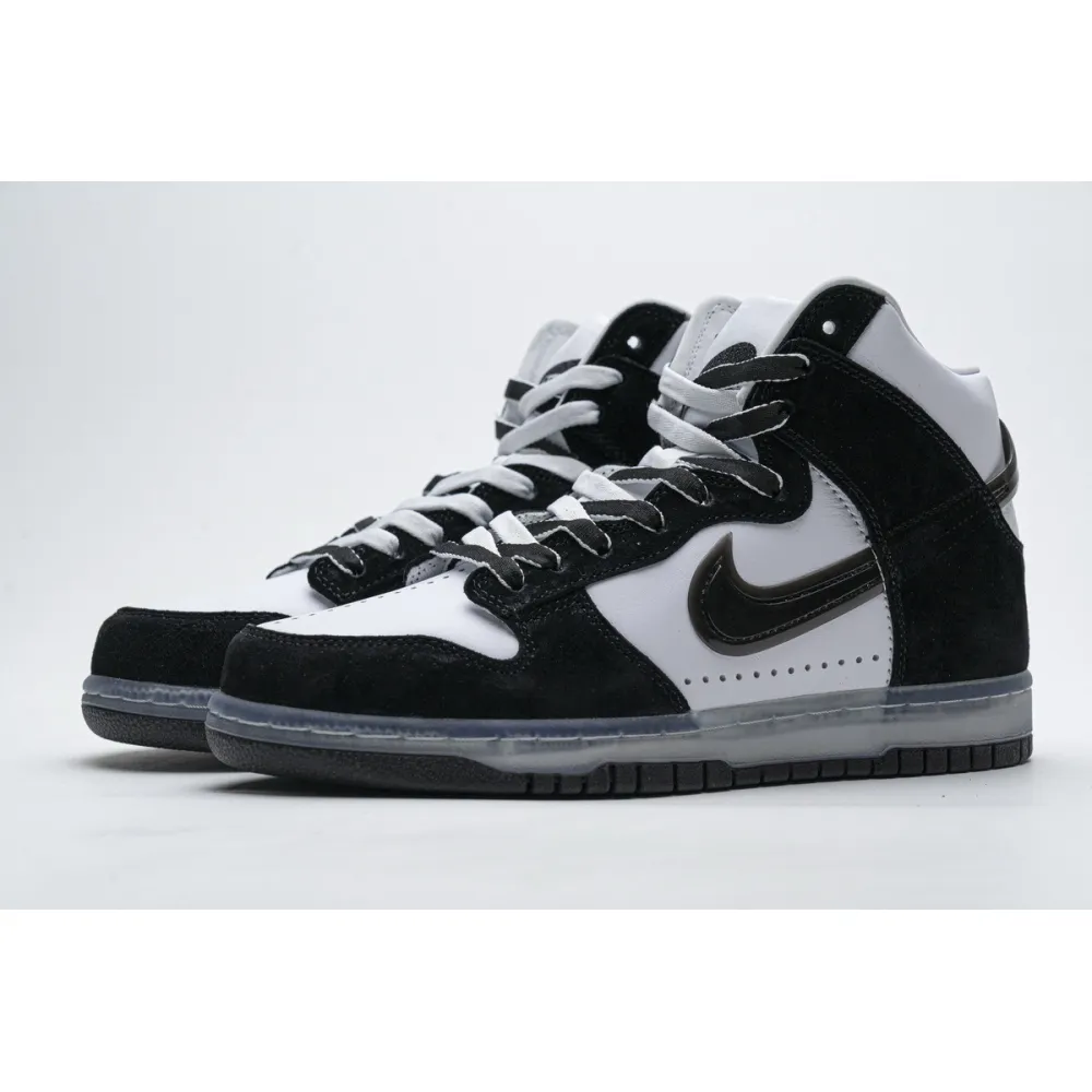 Uabat SB Dunk High Slam Jam White Black ,DA1639-101