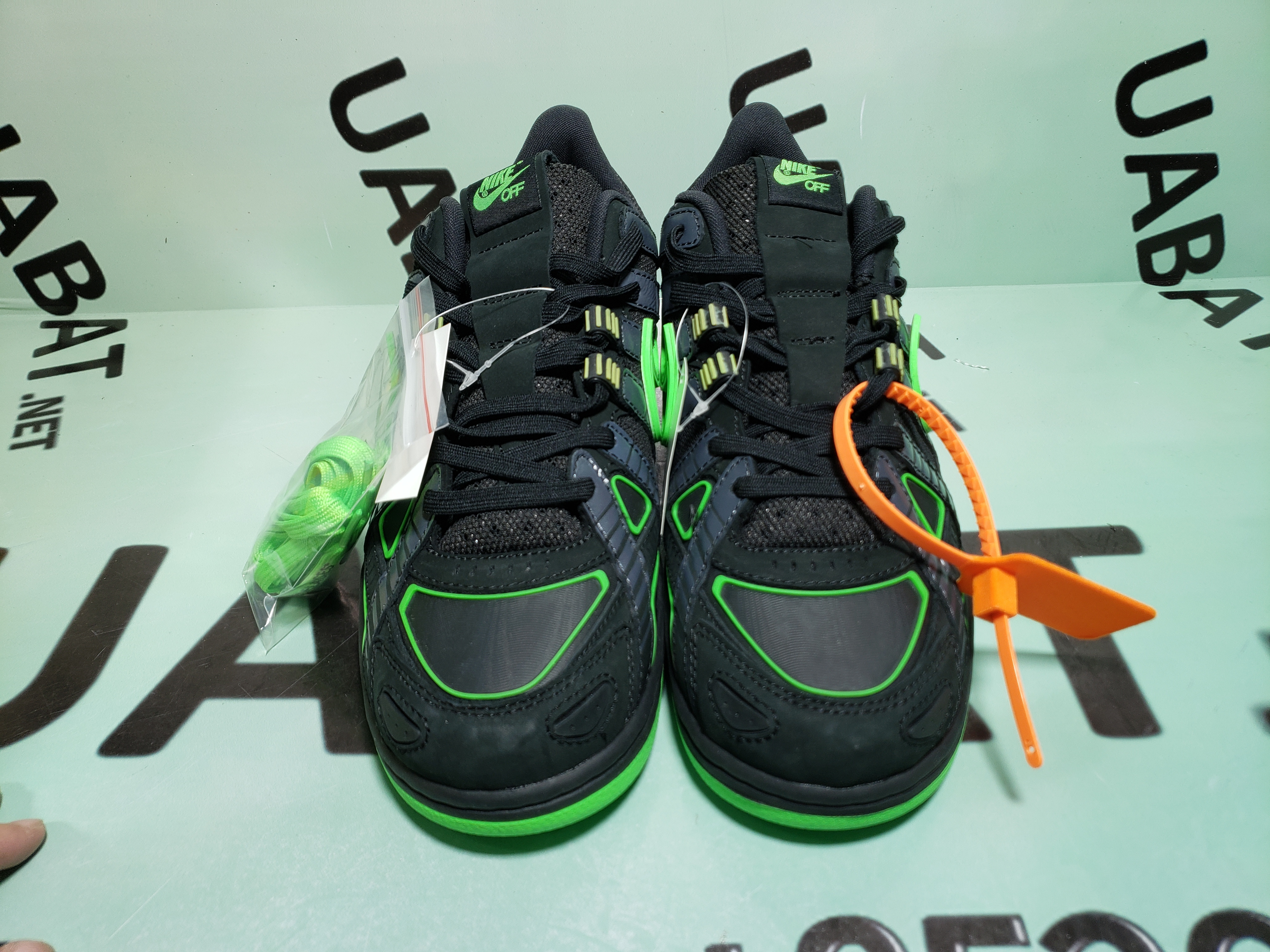 Uabat Air Rubber Dunk Off-White Green Strike,CU6015-001