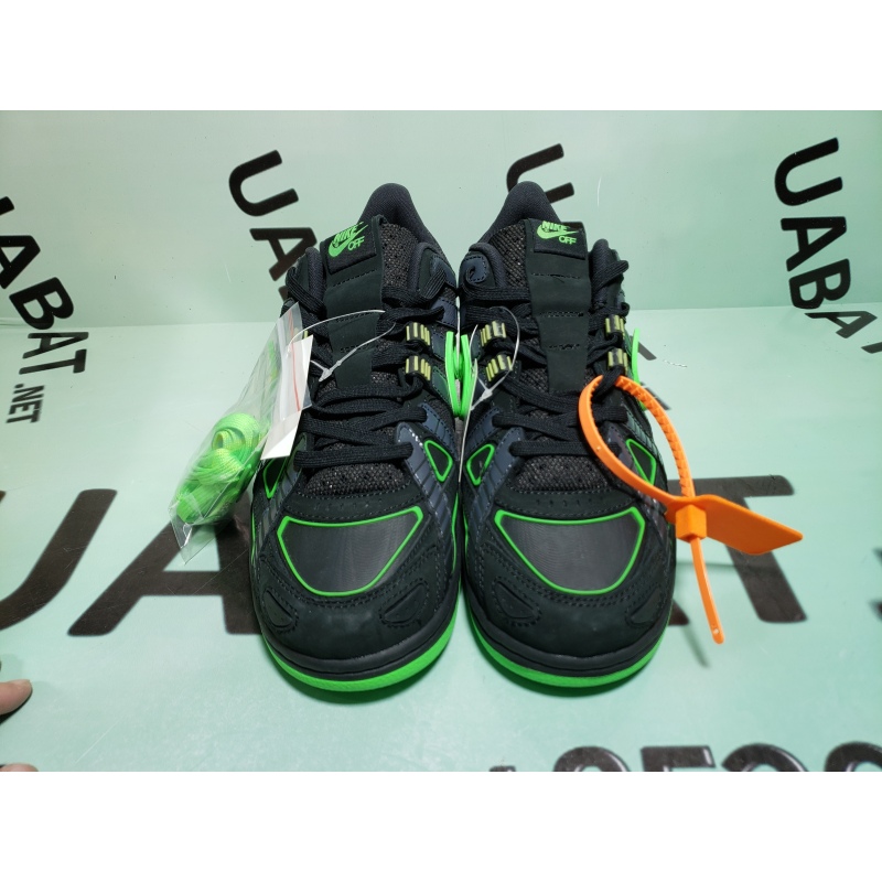 Uabat Air Rubber Dunk Off-White Green Strike,CU6015-001