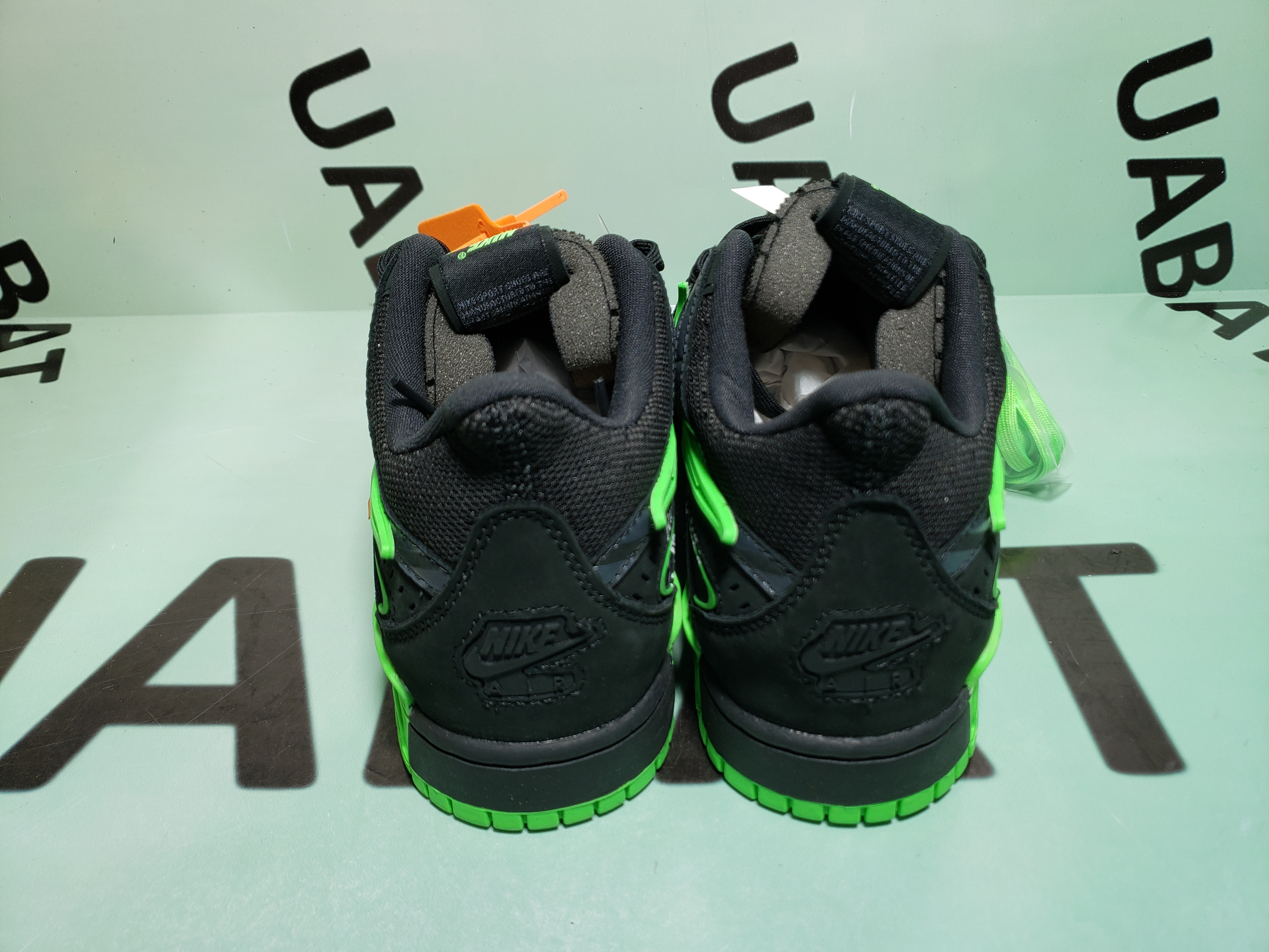 Uabat Air Rubber Dunk Off-White Green Strike,CU6015-001