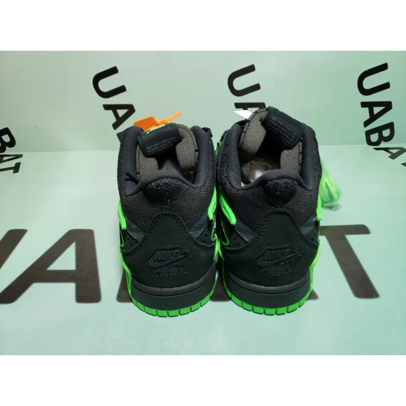 Uabat Air Rubber Dunk Off-White Green Strike,CU6015-001