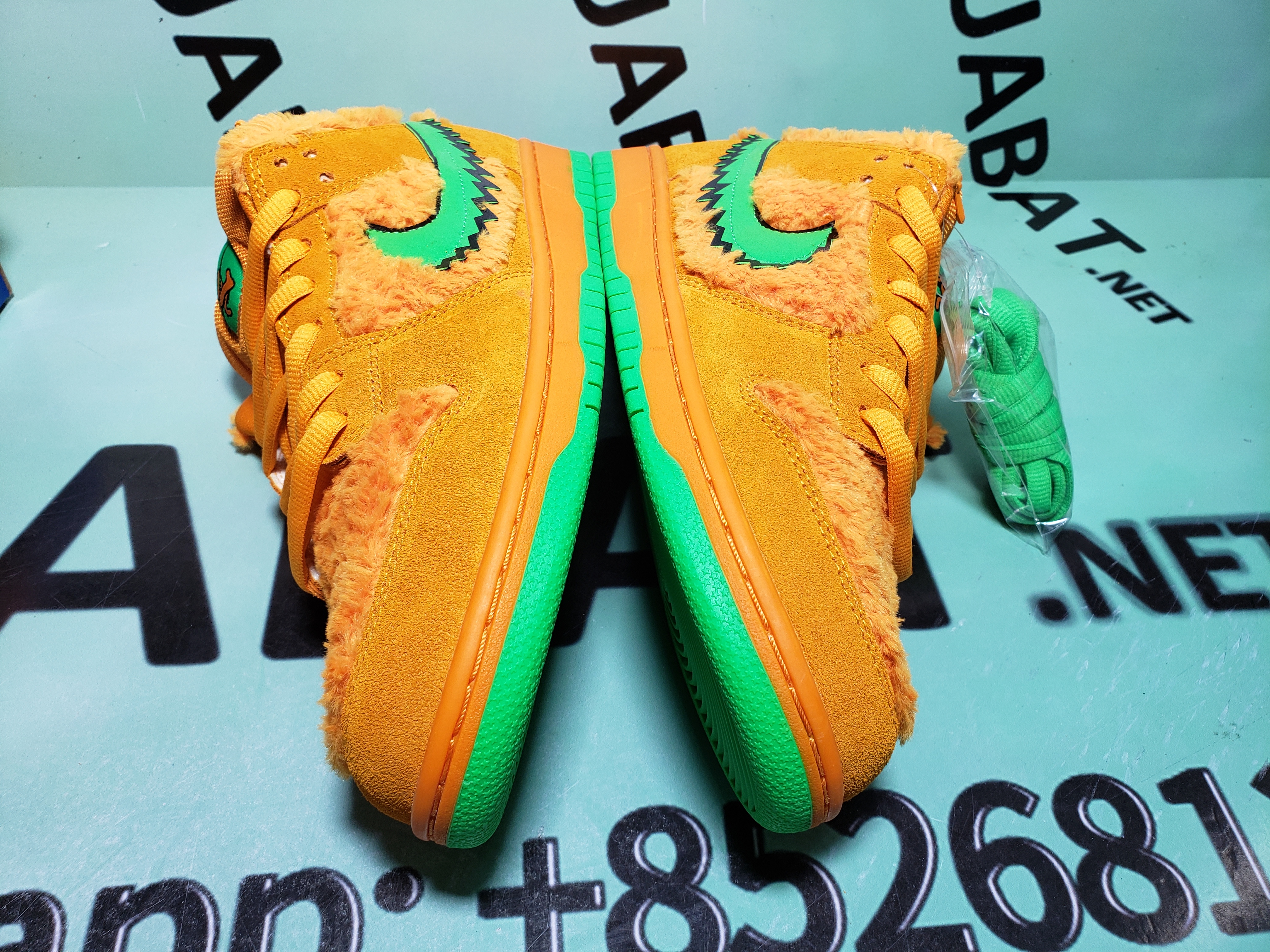 Uabat SB Dunk Low Grateful Dead Bears Orange ,CJ5378-800