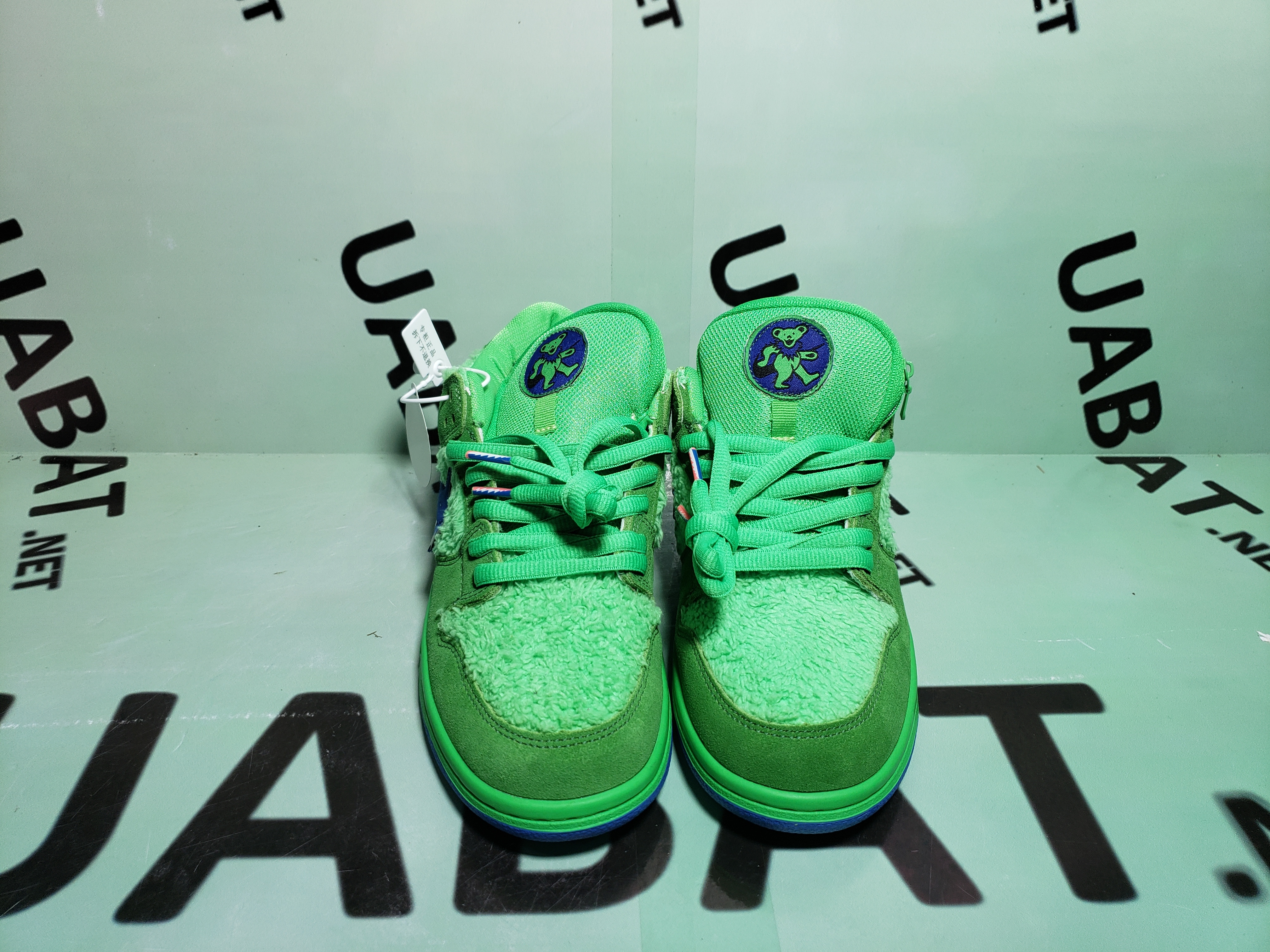 Uabat SB Dunk Low Grateful Dead Bears Green ,CJ5378-300