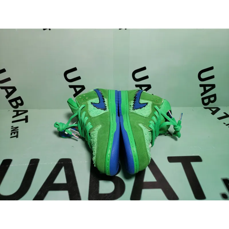 Uabat SB Dunk Low Grateful Dead Bears Green ,CJ5378-300