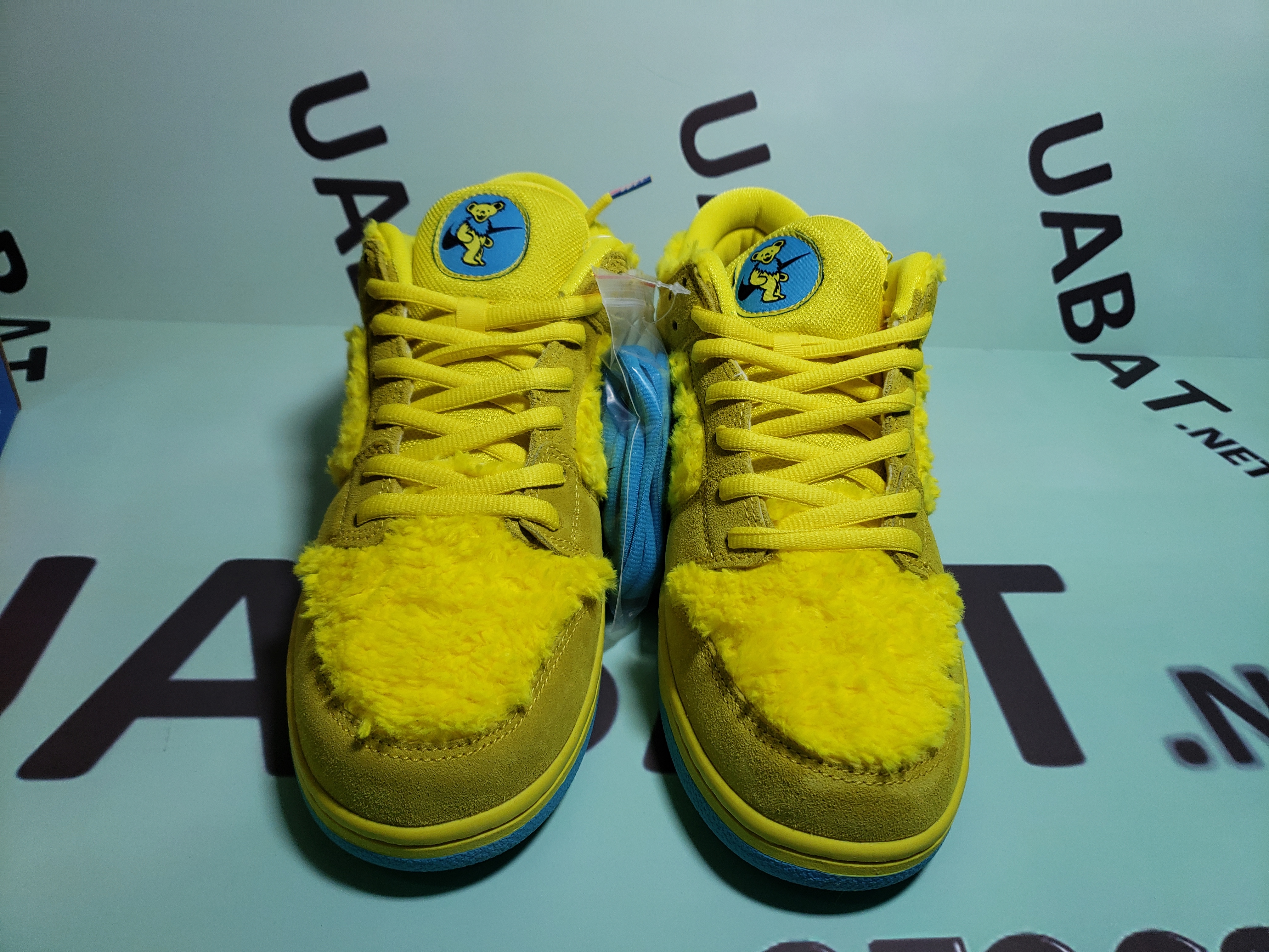 Uabat SB Dunk Low Grateful Dead Bears Opti Yellow ,CJ5378-700