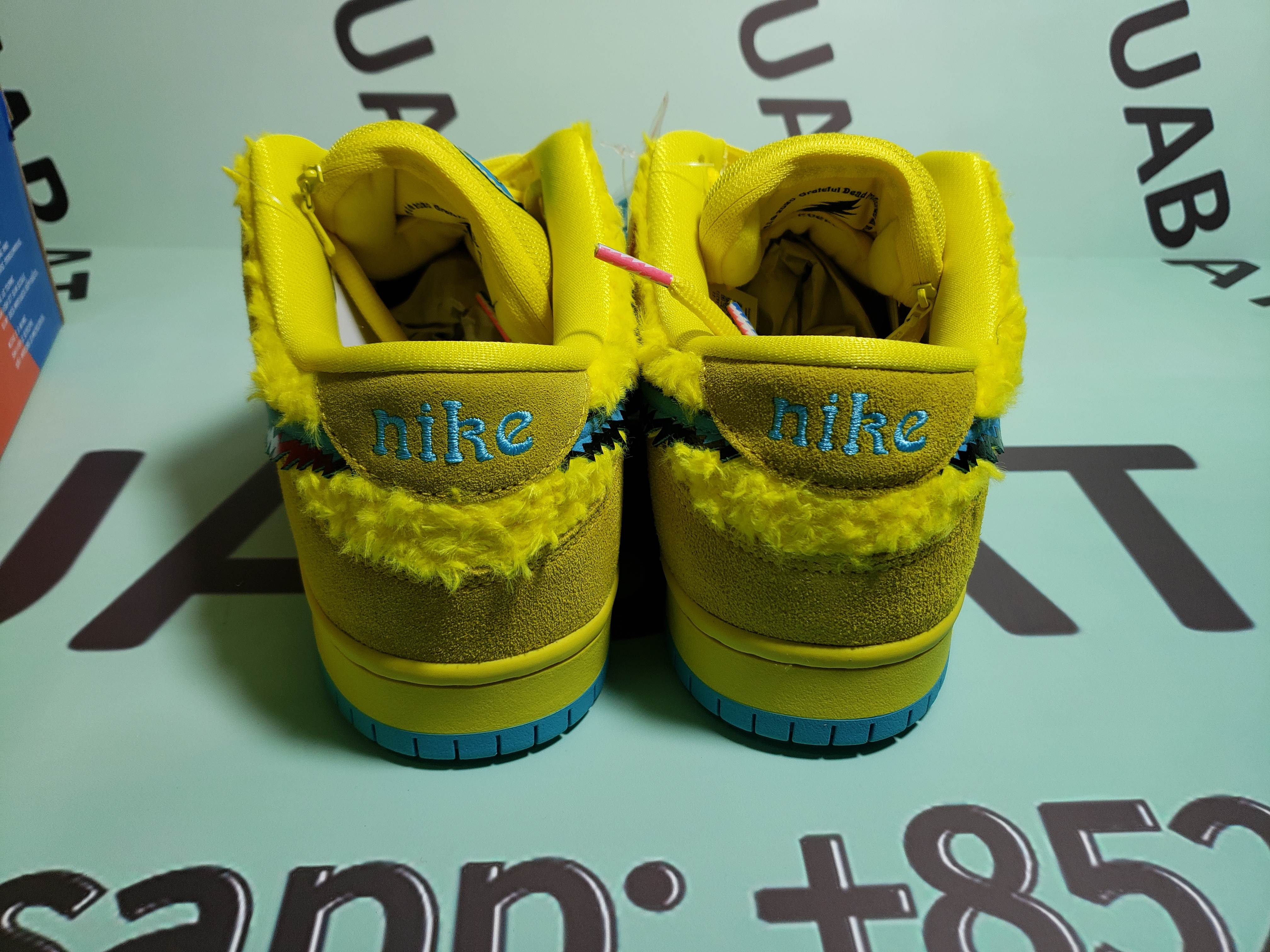 Uabat SB Dunk Low Grateful Dead Bears Opti Yellow ,CJ5378-700