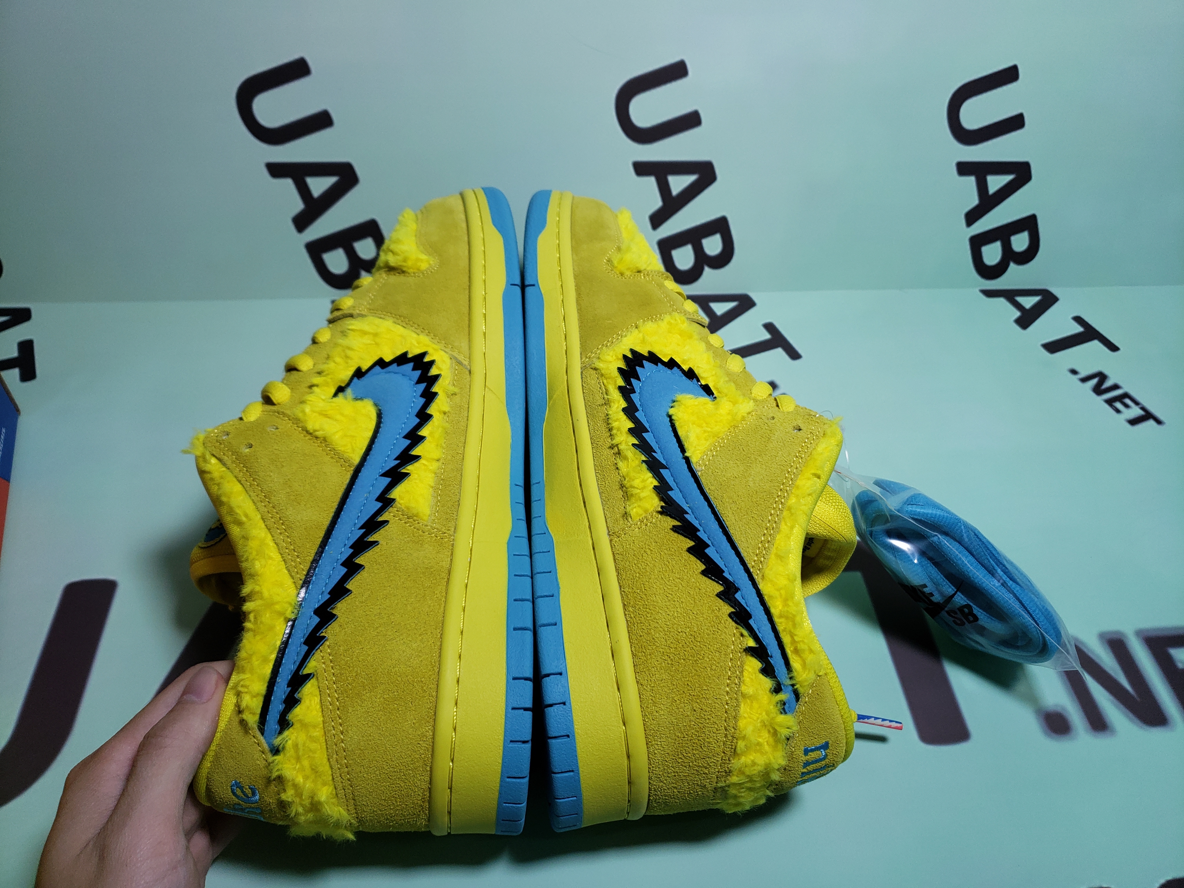 Uabat SB Dunk Low Grateful Dead Bears Opti Yellow ,CJ5378-700
