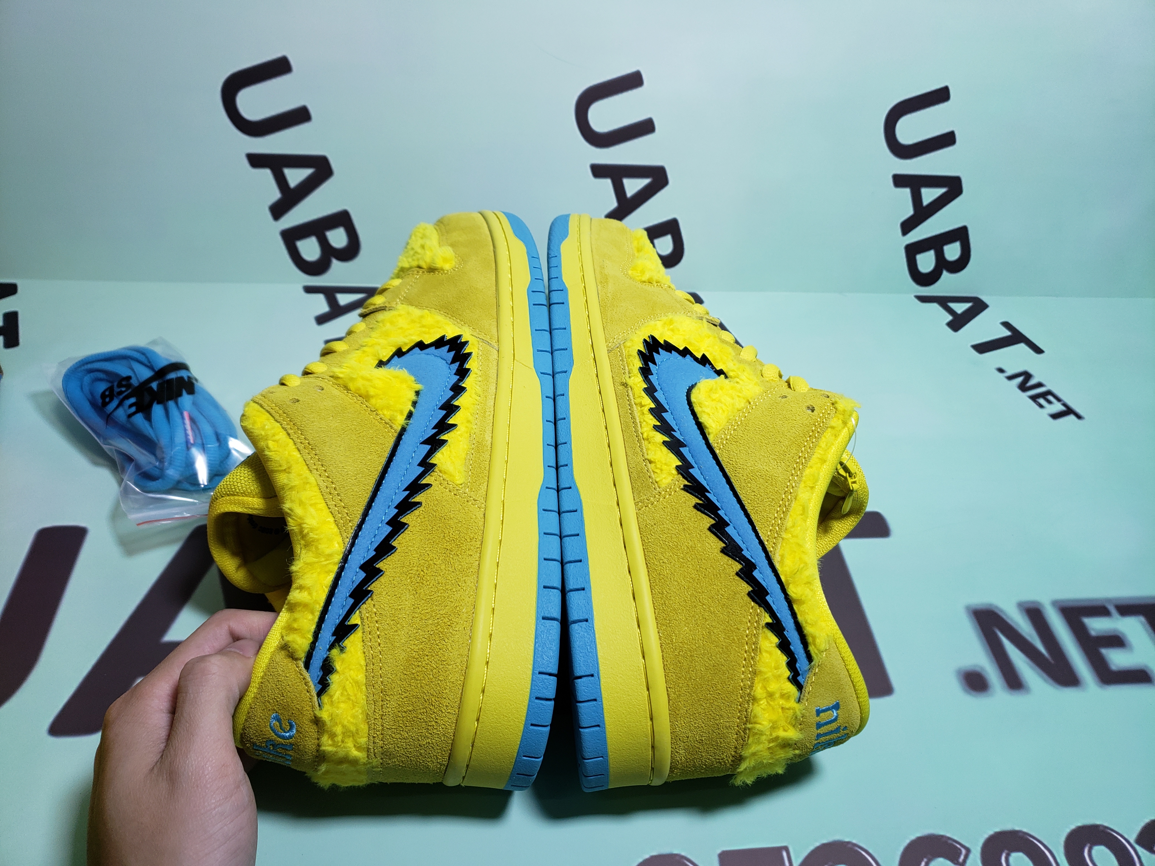 Uabat SB Dunk Low Grateful Dead Bears Opti Yellow ,CJ5378-700