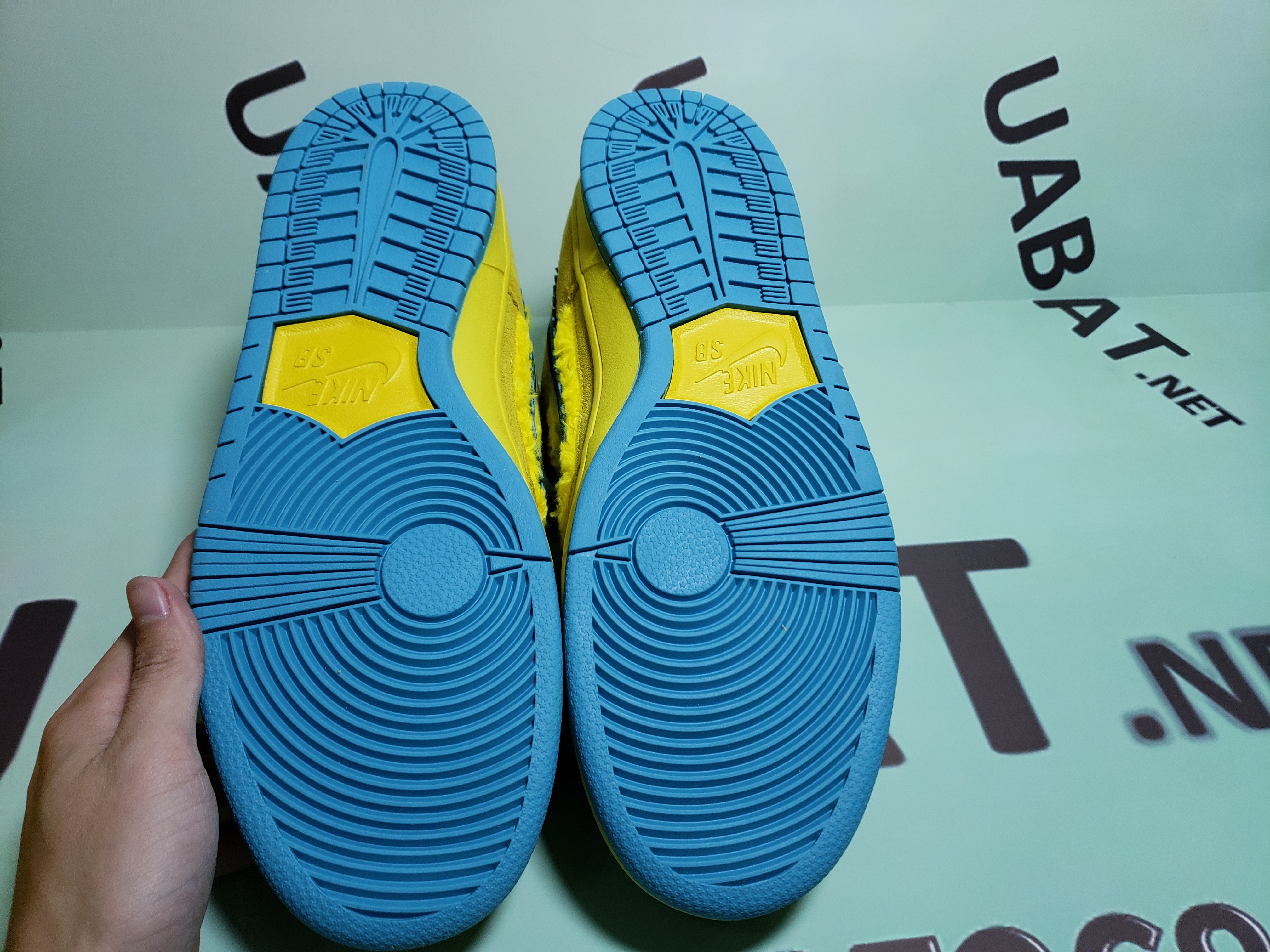 Uabat SB Dunk Low Grateful Dead Bears Opti Yellow ,CJ5378-700