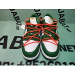 Uabat SB Dunk Low Off-White Pine Green ,CT0856-100