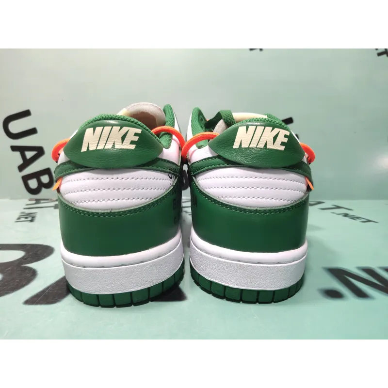 Uabat SB Dunk Low Off-White Pine Green ,CT0856-100