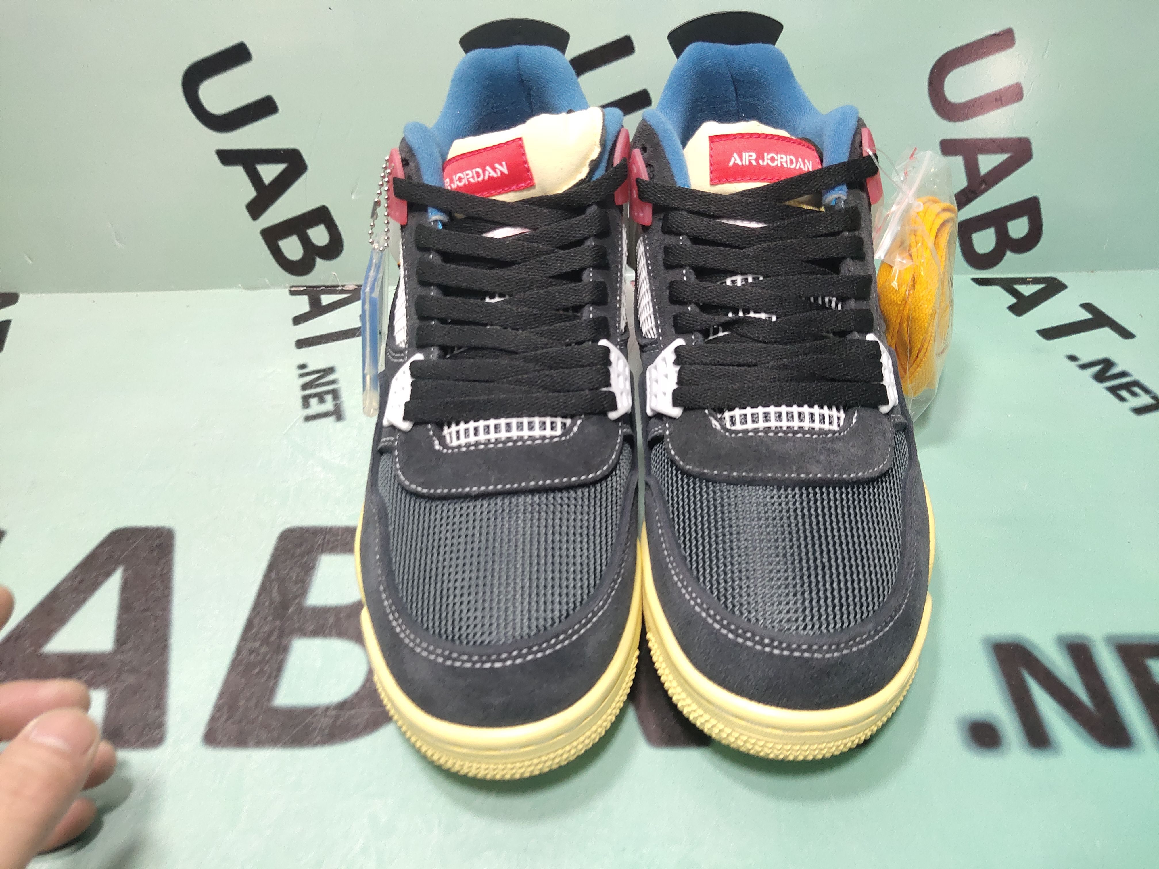 Uabat Jordan 4 Retro Union Off Noir ,DC9533-001
