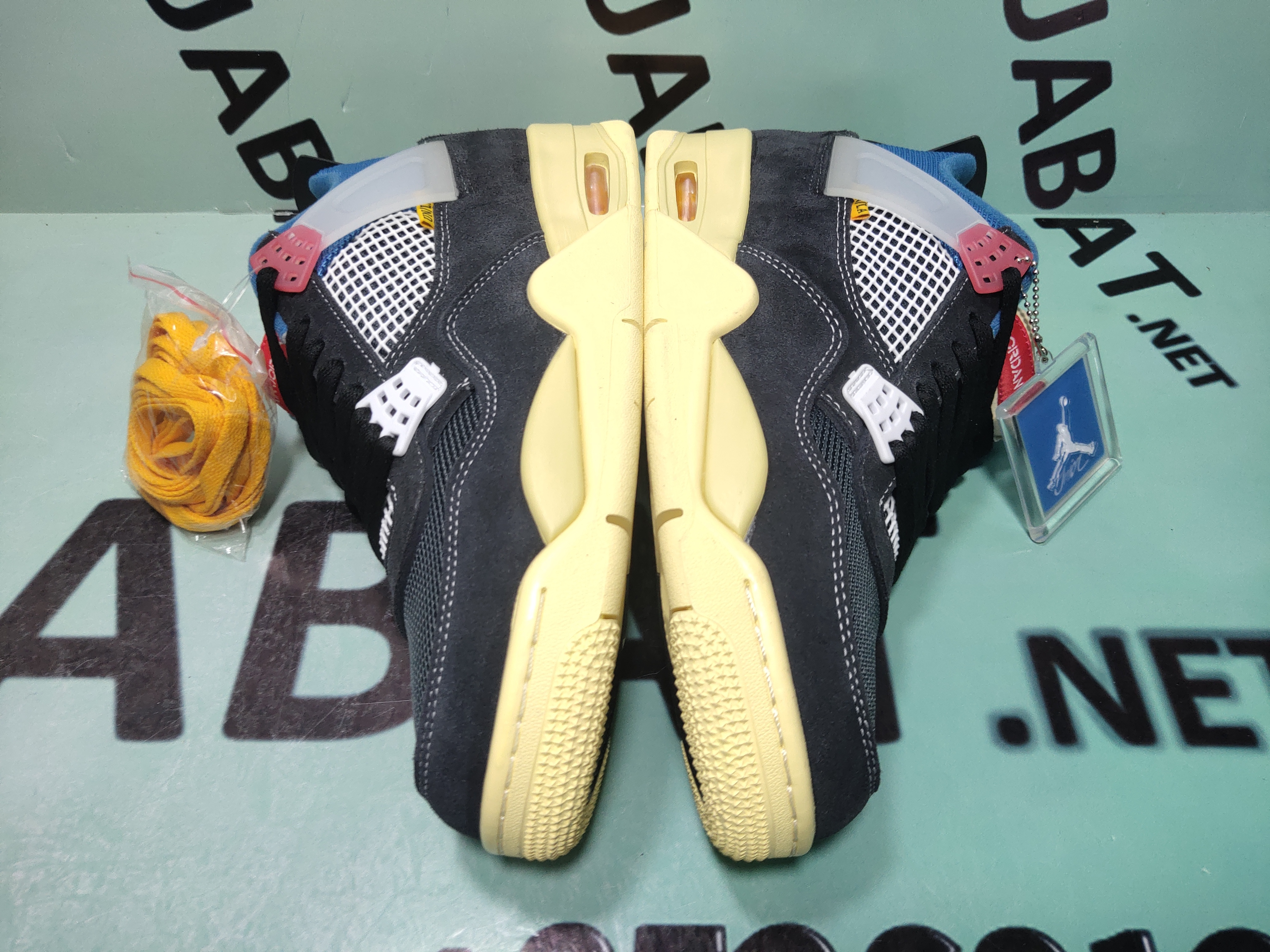 Uabat Jordan 4 Retro Union Off Noir ,DC9533-001