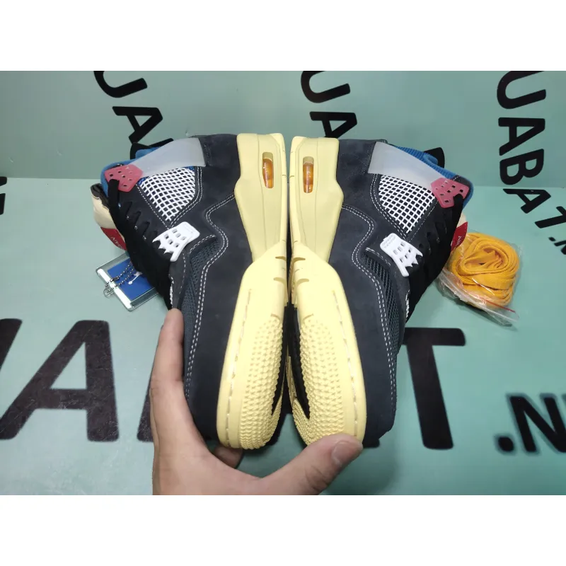 Uabat Jordan 4 Retro Union Off Noir ,DC9533-001