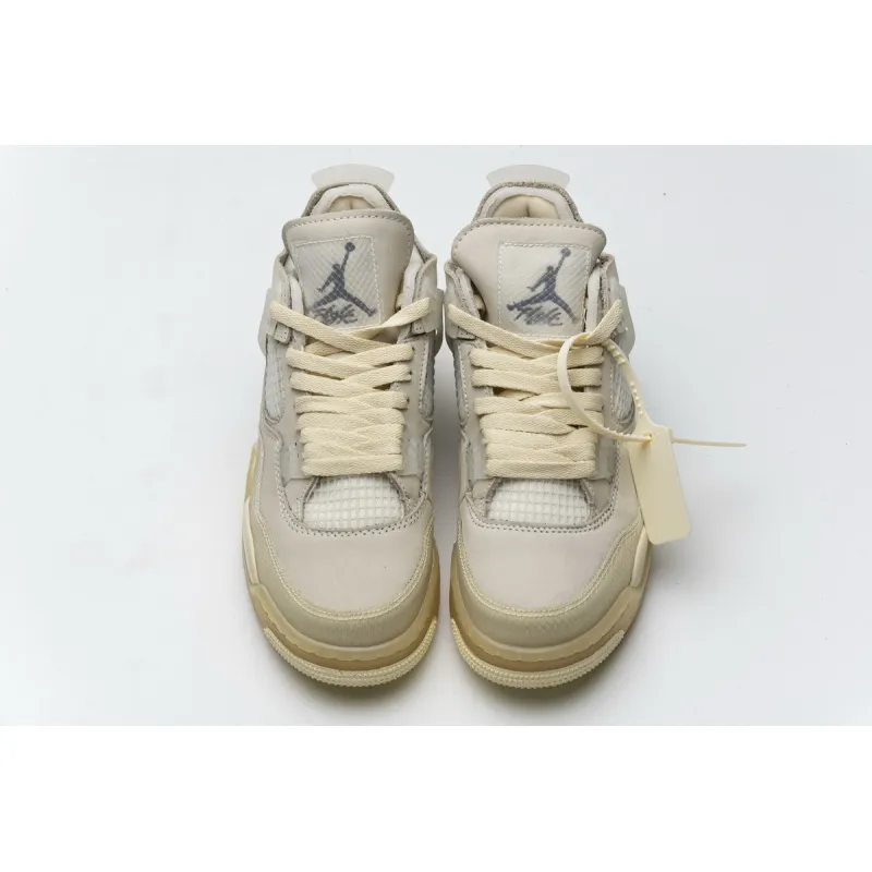 Uabat Jordan 4 Off-White Sail ,CV9388-100