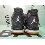 Uabat Jordan 4 Retro Laser Black Gum ,CI1184-001