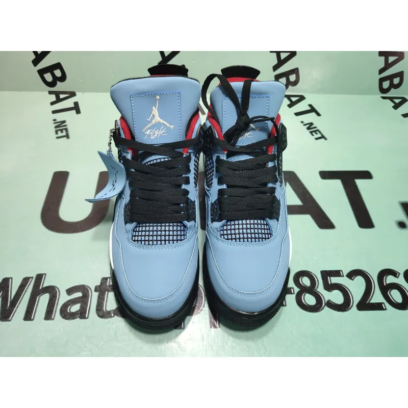 Uabat Jordan 4 Retro Travis Scott Cactus Jack ,308497-406