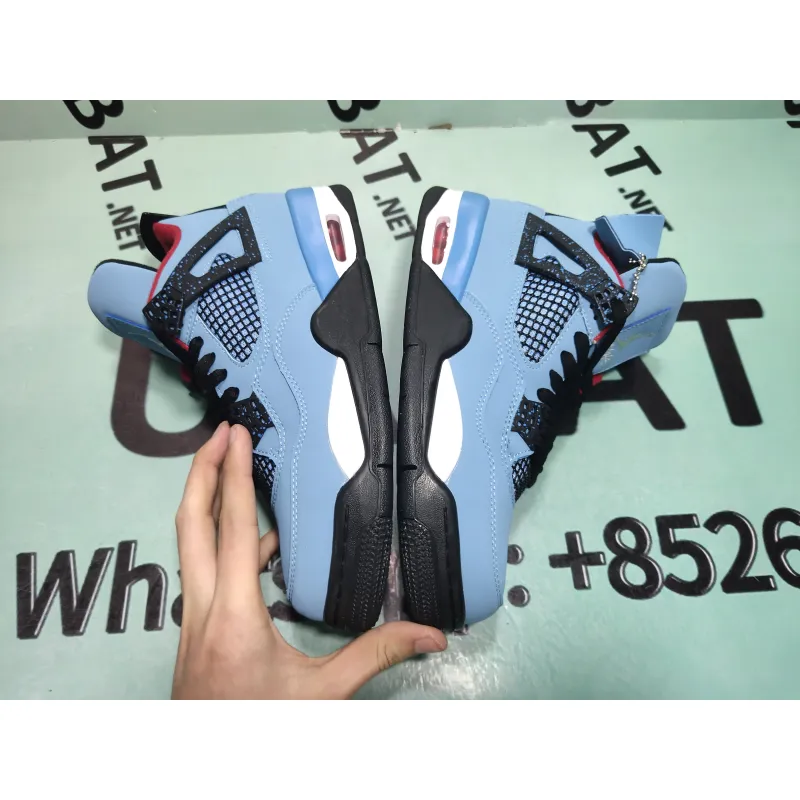 Uabat Jordan 4 Retro Travis Scott Cactus Jack ,308497-406