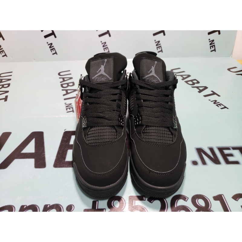 Uabat Jordan 4 Retro Black Cat (2020) ,CU1110-010