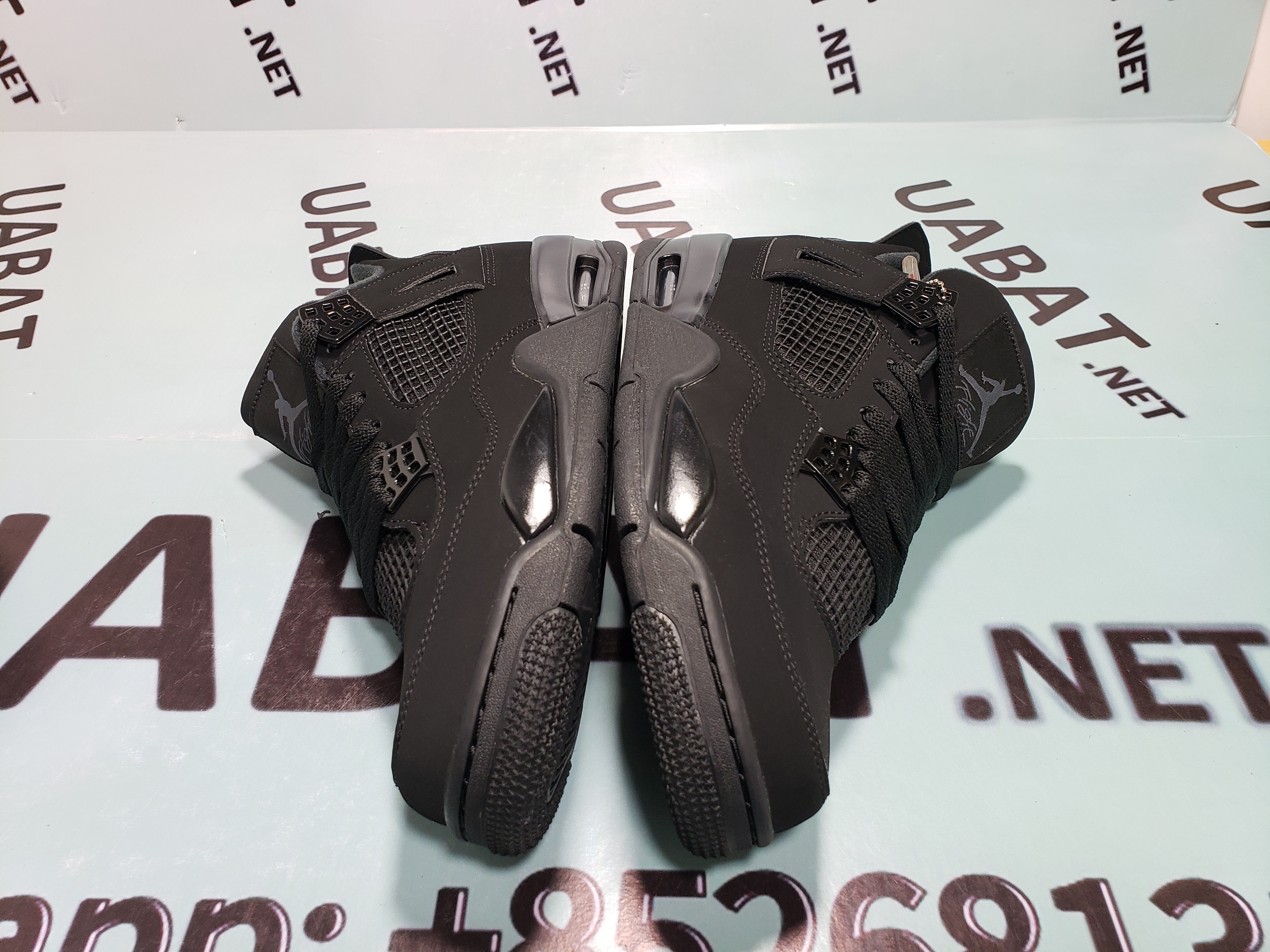 Uabat Jordan 4 Retro Black Cat (2020) ,CU1110-010