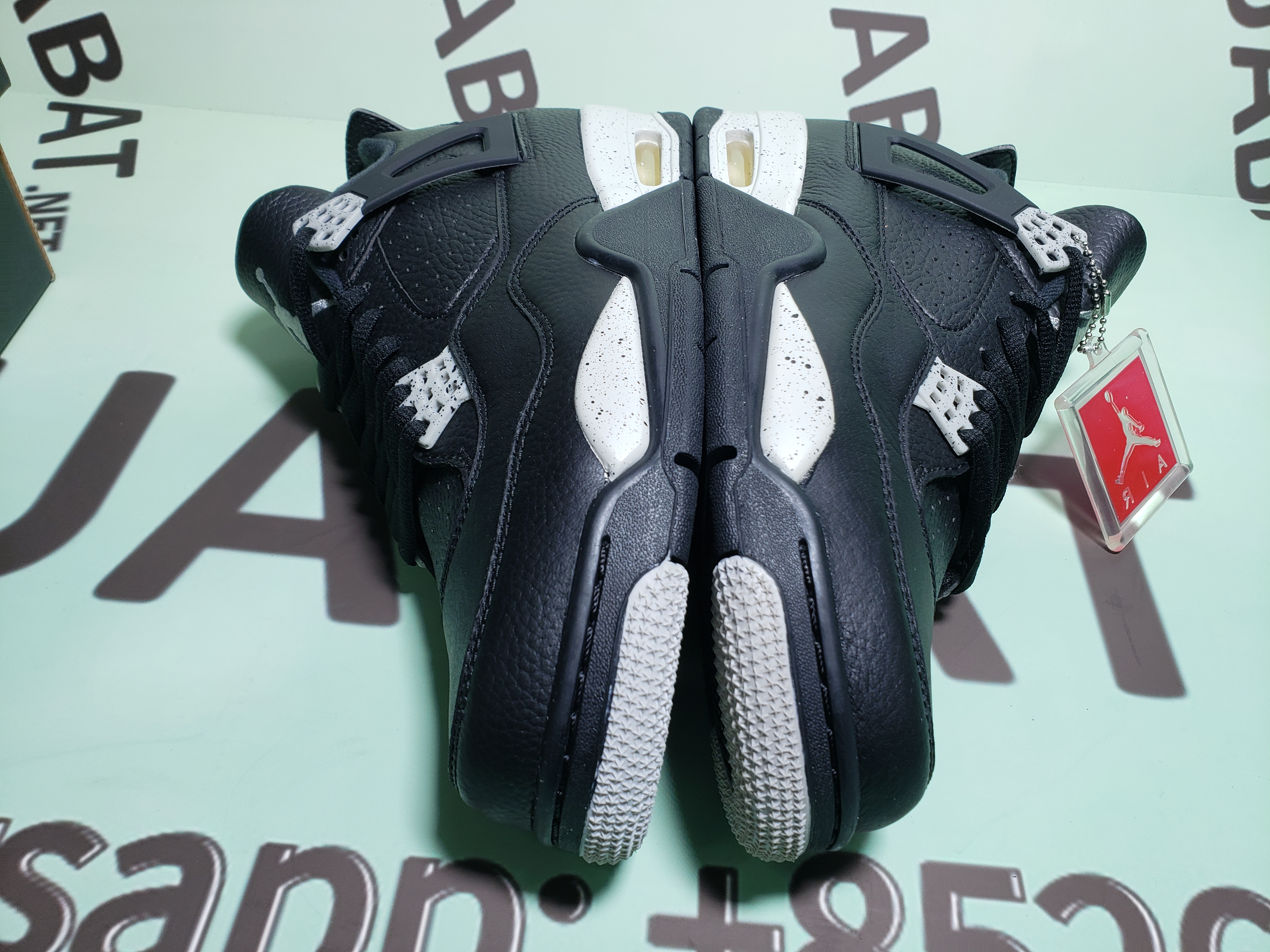 Uabat Jordan 4 Retro Oreo  ,314254-003