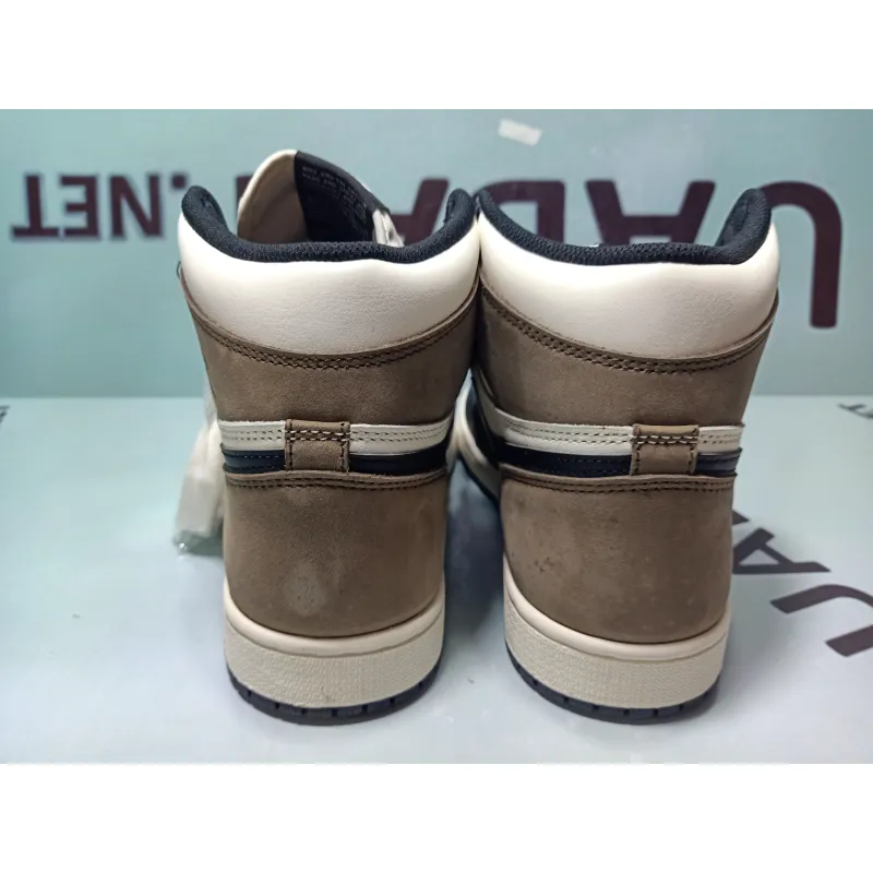 Uabat Jordan 1 Retro High Dark Mocha ,555088-105