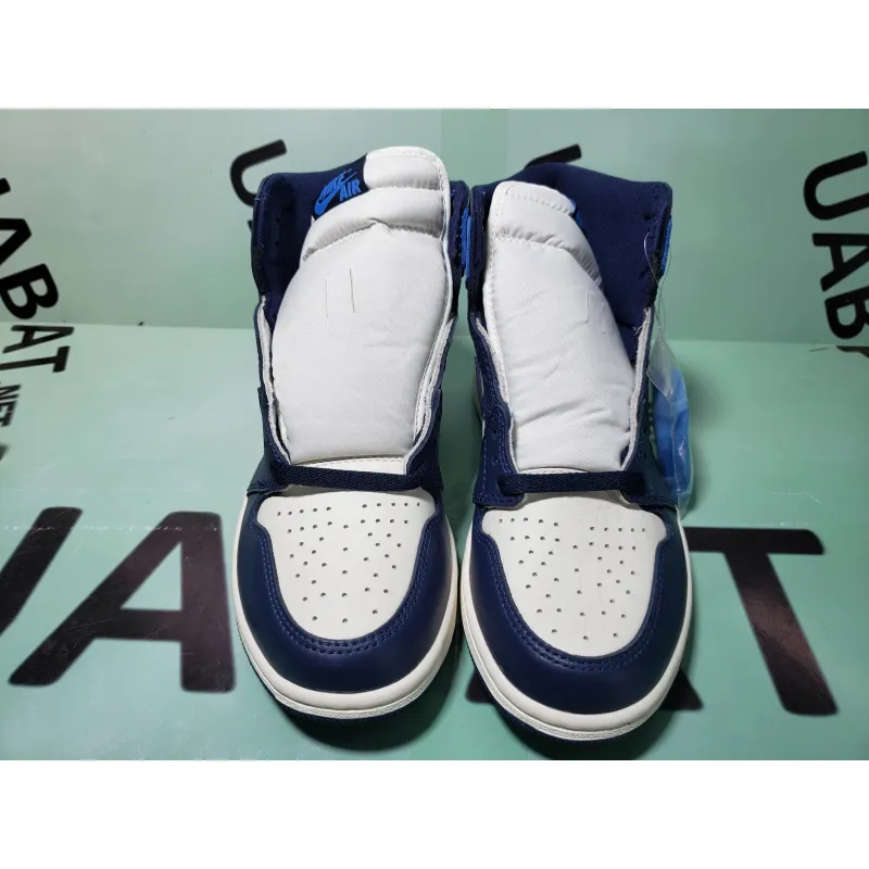 Uabat Jordan 1 Retro High Obsidian UNC ,555088-140