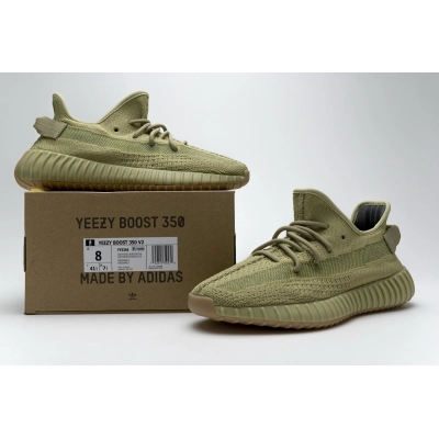 Uabat Yeezy Boost 350 V2 Sulfur ,FY5346 01