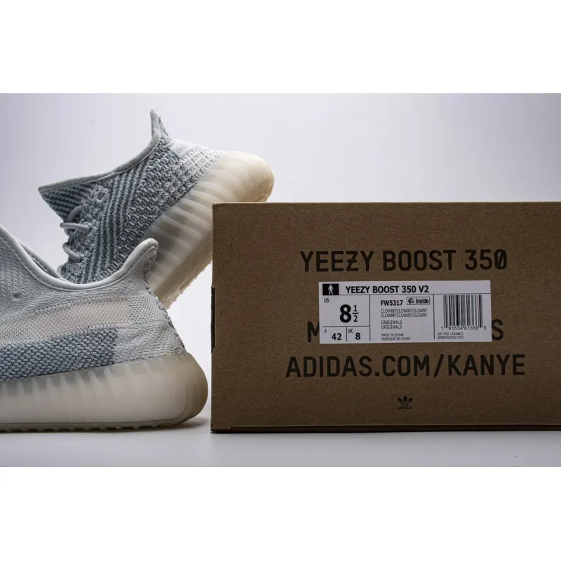 Uabat Yeezy Boost 350 V2 Cloud White (Reflective) ,FW5317