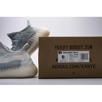 Uabat Yeezy Boost 350 V2 Cloud White (Reflective) ,FW5317 01