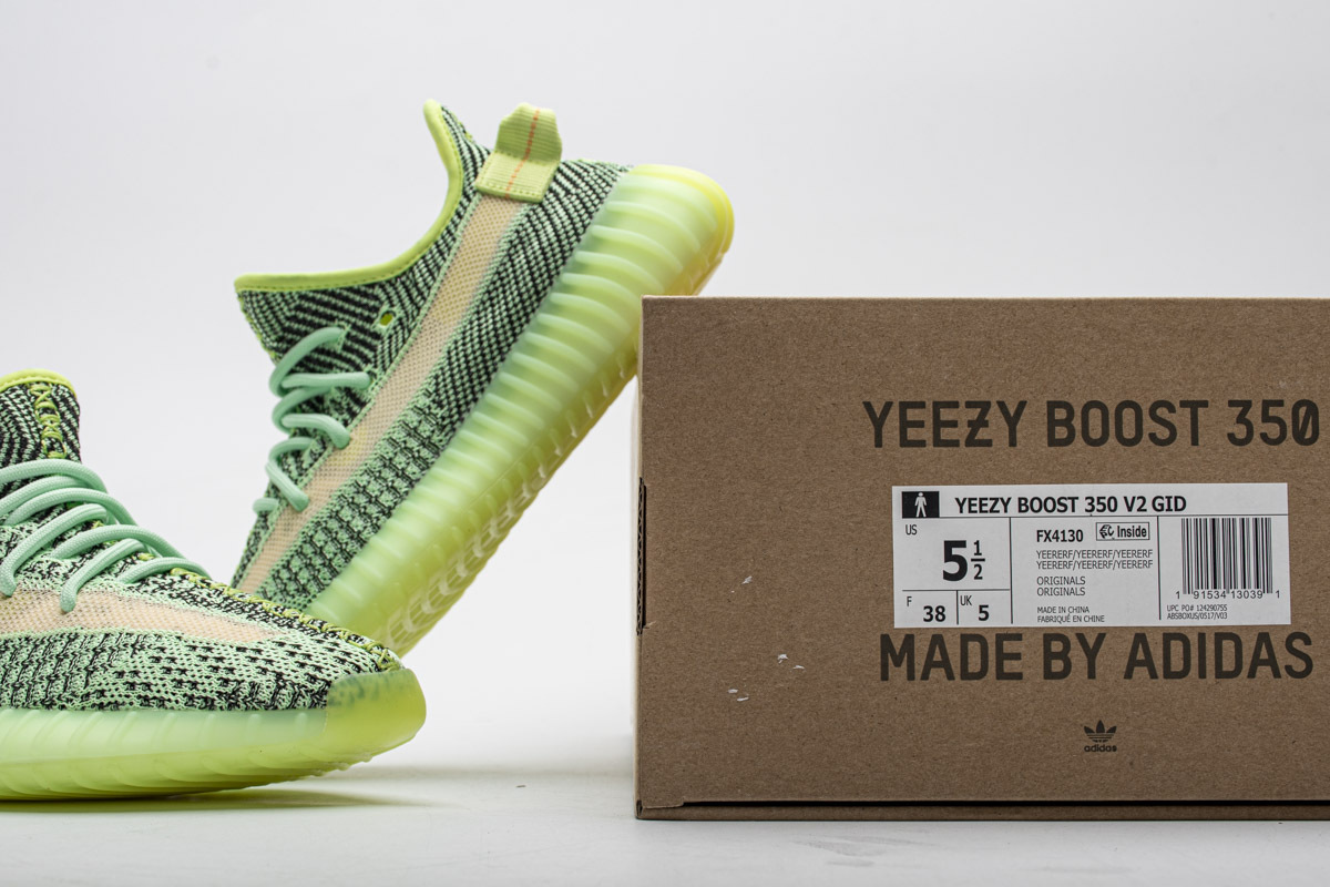 Uabat Yeezy Boost 350 V2 Yeezreel (Reflective) ,FX4130