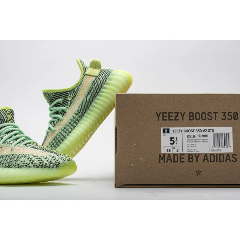 Uabat Yeezy Boost 350 V2 Yeezreel (Reflective) ,FX4130