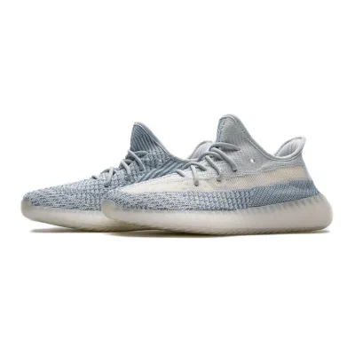 Uabat Yeezy Boost 350 V2 Cloud White (Non-Reflective) ,FW3042 01