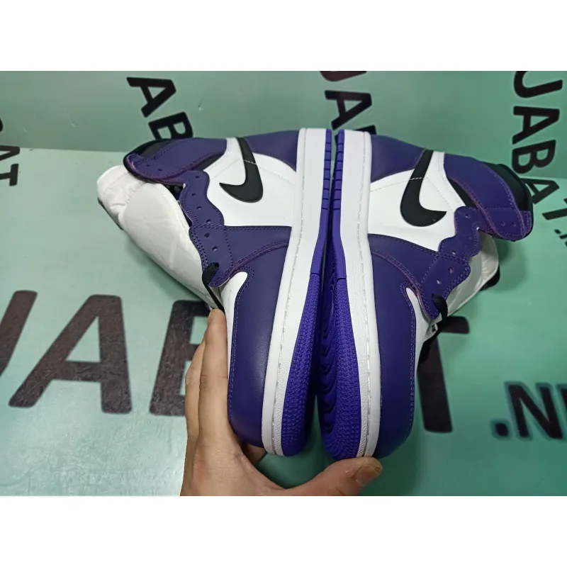 Uabat Jordan 1 Retro High Court Purple White ,555088-500