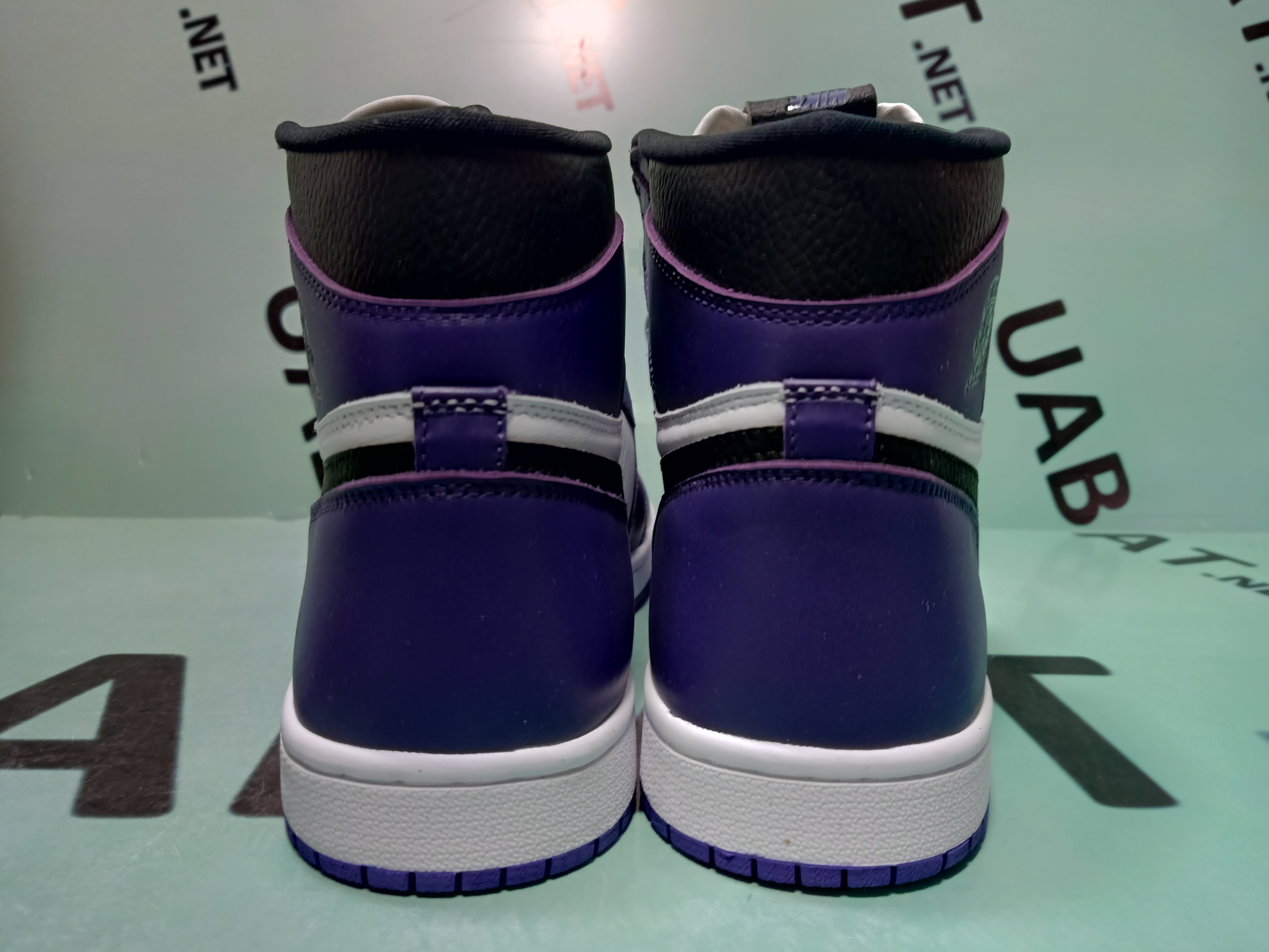 Uabat Jordan 1 Retro High Court Purple White ,555088-500