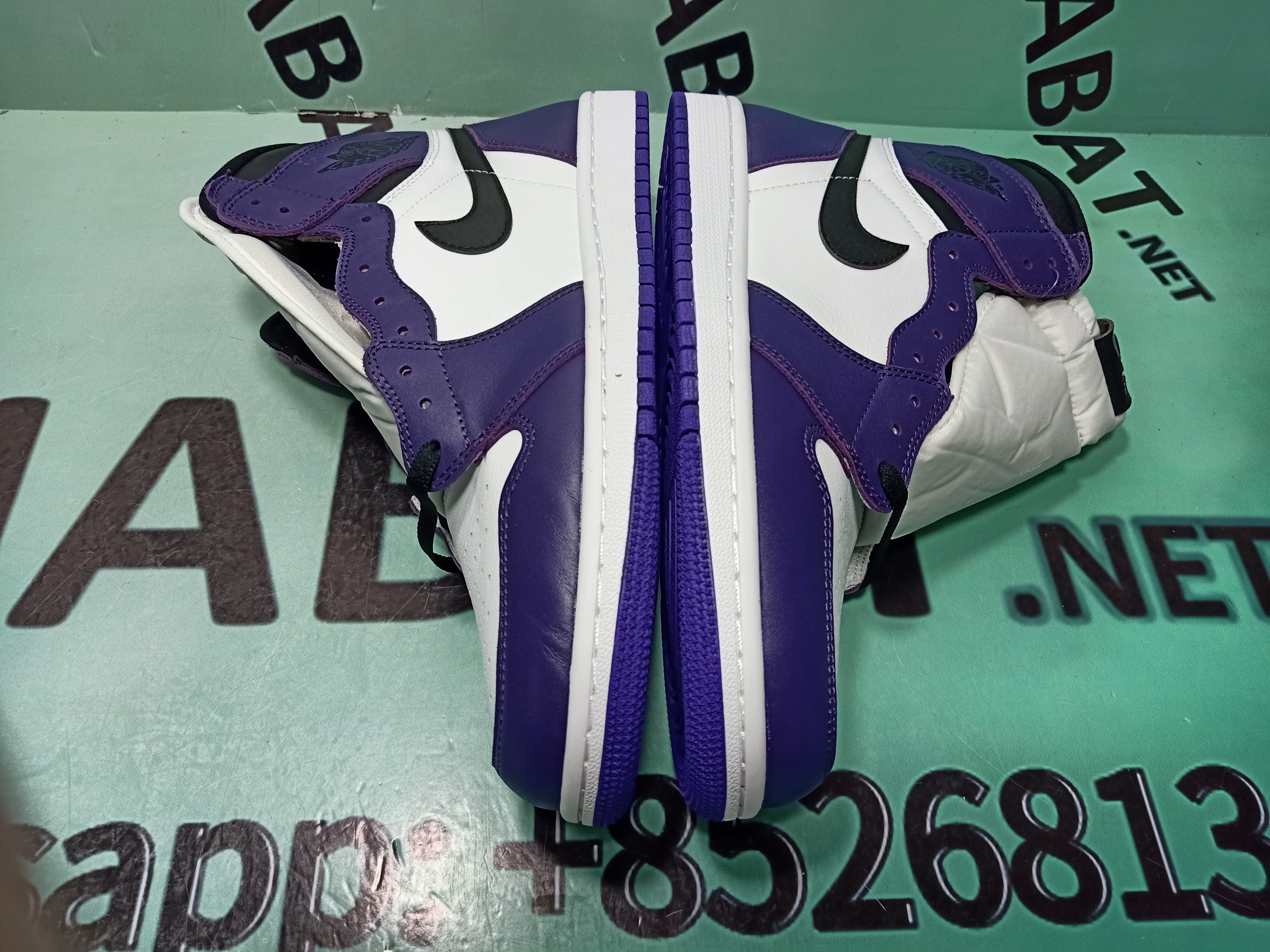 Uabat Jordan 1 Retro High Court Purple White ,555088-500