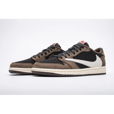 Uabat Jordan 1 Retro Low SP Travis Scott ,CQ4277-001 01